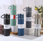500ml Insulated Vacuum Bottle – Leakproof, Stainless Steel Travel Flask (Random Color)