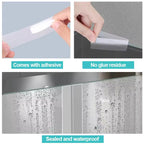 5 Meter Silicone Door Draft Stopper & Window Seal Strip – Weatherproof, Dustproof, Noise Insulation for Doors, Windows & Shower Gaps