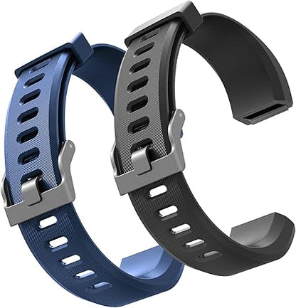 ZURURU Veryfitpro ID115Plus HR Replacement Bands for Veryfit Pro ID115Plus HR Fitness Tracker Smart Watch