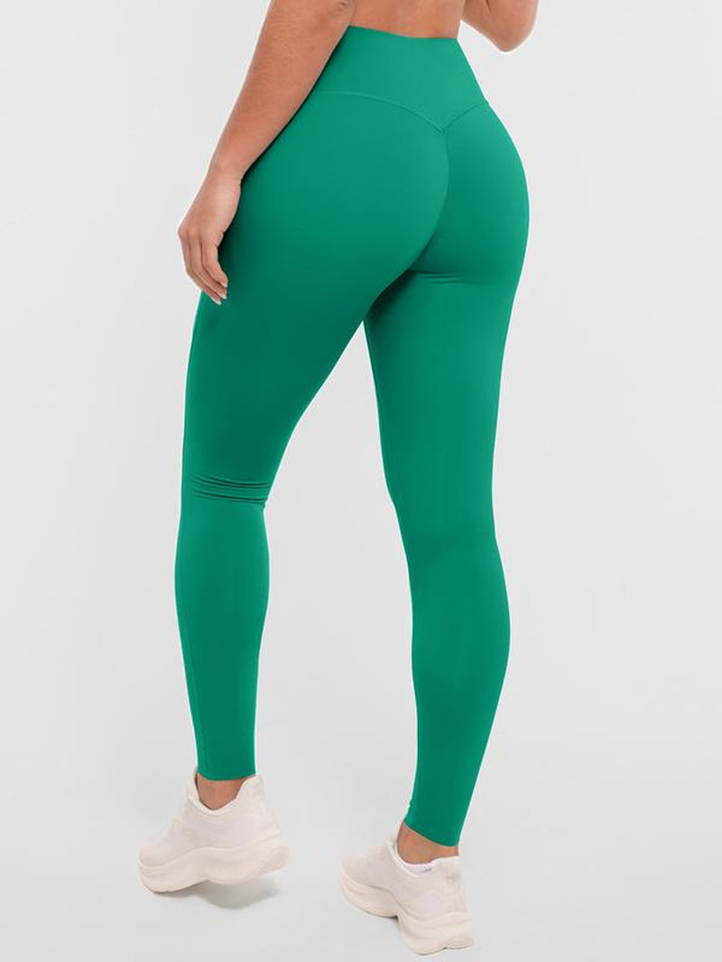 BRXL No Front Seam 25" Women'S High Waisted Leggings Buttery Soft Adjustable Length Pockets Workout Yoga Gym Pilates Fitness Training Pant with Practical Pocket Design and Comfortable Fit-Live2
