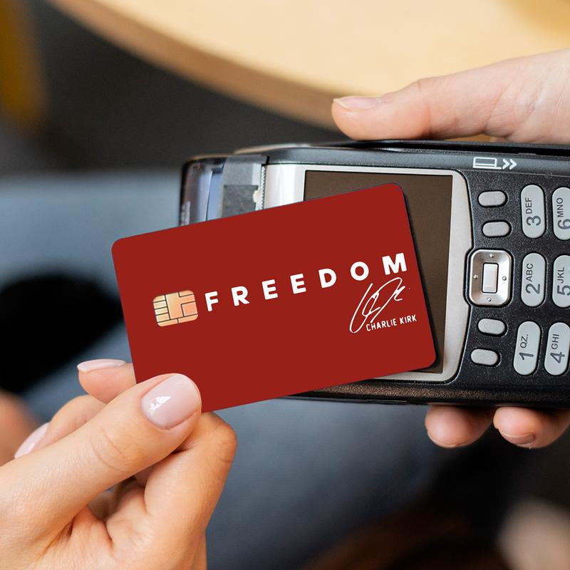Freedom Credit Card Skins, Durable Vinyl Stickers for Credit/Debit Cards – Anti-Scratch, Easy to Apply & Remove