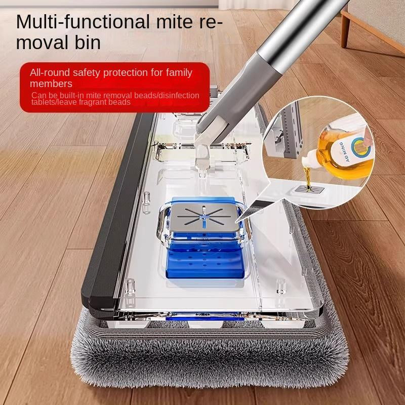 Aoran Magic Household Bucket Set, Wet Mop with 1 Mop Head and 4 Mop Pads for Floor Cleaning!