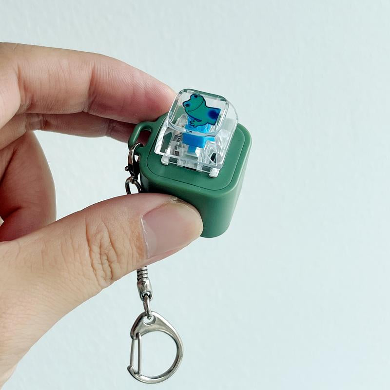 Lizard Keychain with Realistic Lizard Sound - Stress Relief Focus & Relaxation Portable Gift for Kids & Adults Fun Practical Design