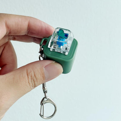 Lizard Keychain with Realistic Lizard Sound - Stress Relief Focus & Relaxation Portable Gift for Kids & Adults Fun Practical Design