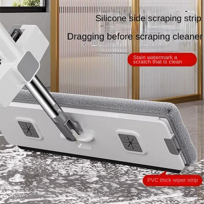 Aoran Magic Household Bucket Set, Wet Mop with 1 Mop Head and 4 Mop Pads for Floor Cleaning!